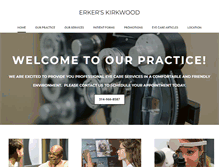Tablet Screenshot of erkerskirkwood.com